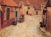 Piet Mondrian Landscape oil painting